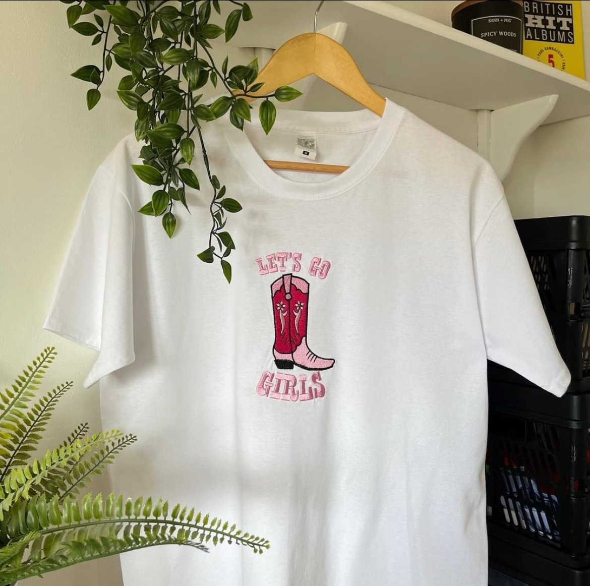 Let’s go girls cowboy Tee