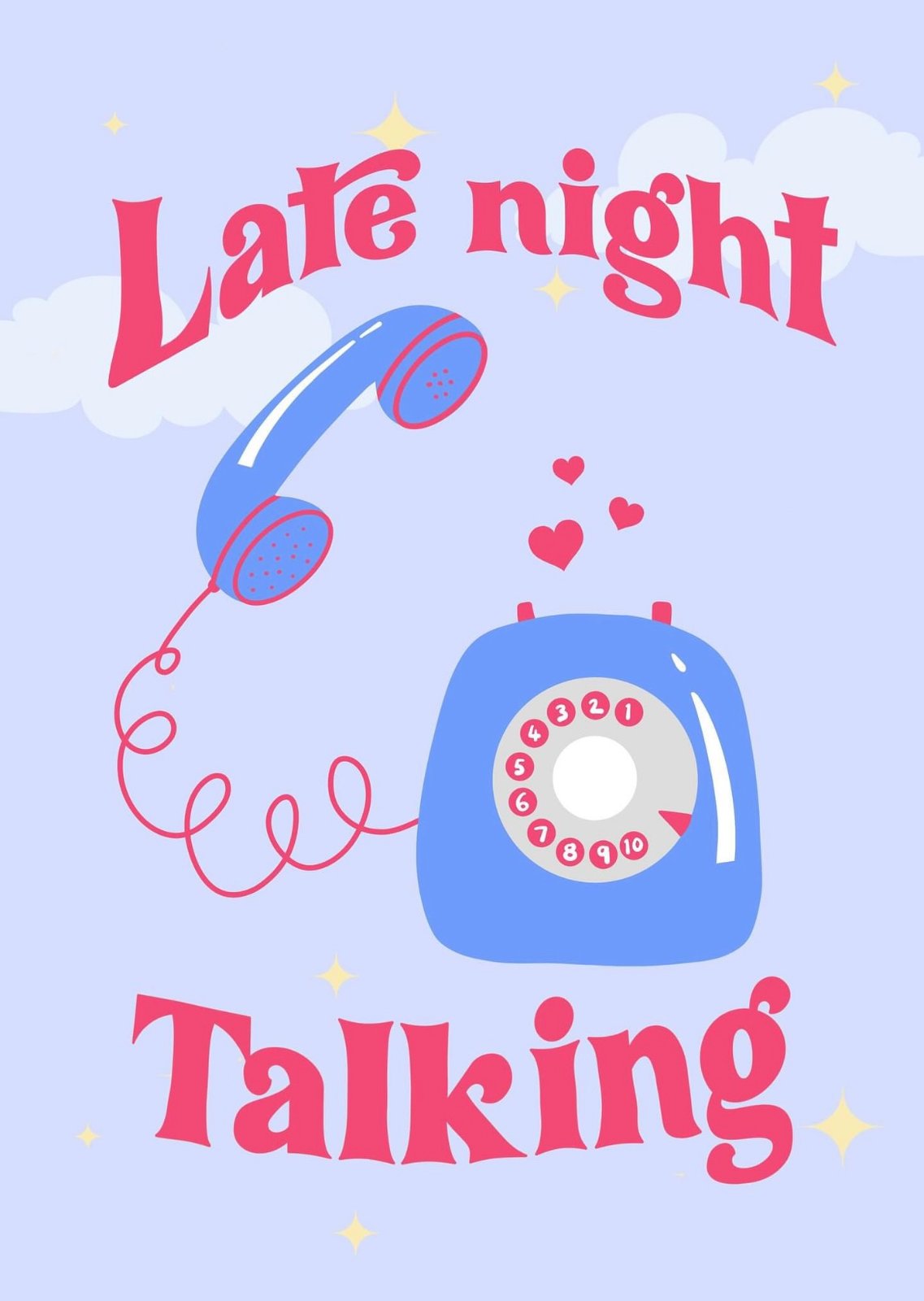 Harry Styles Late Night Talking print