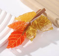 Autumn Leaf Claw Clip