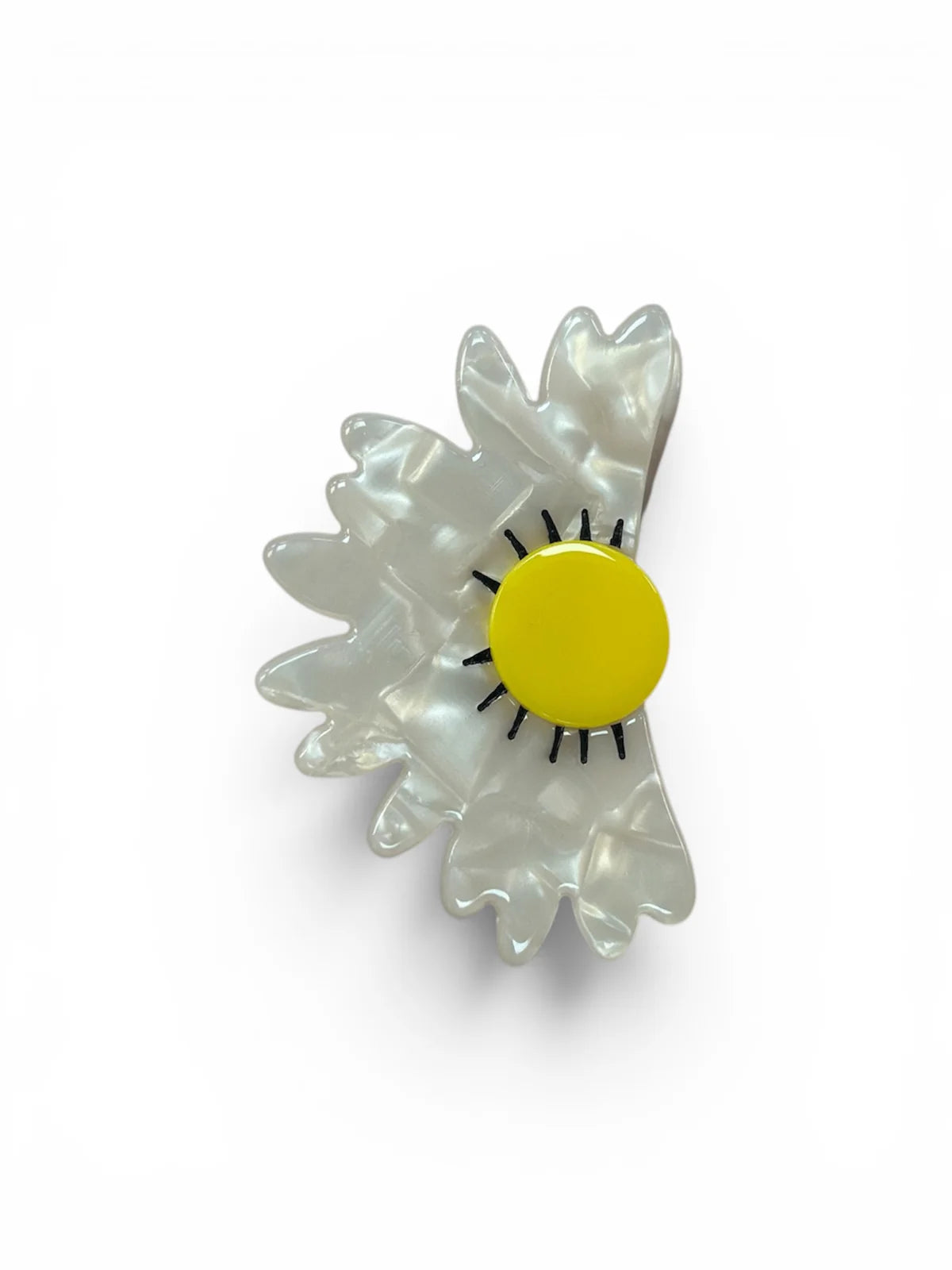 Daisy Flower Claw Clip