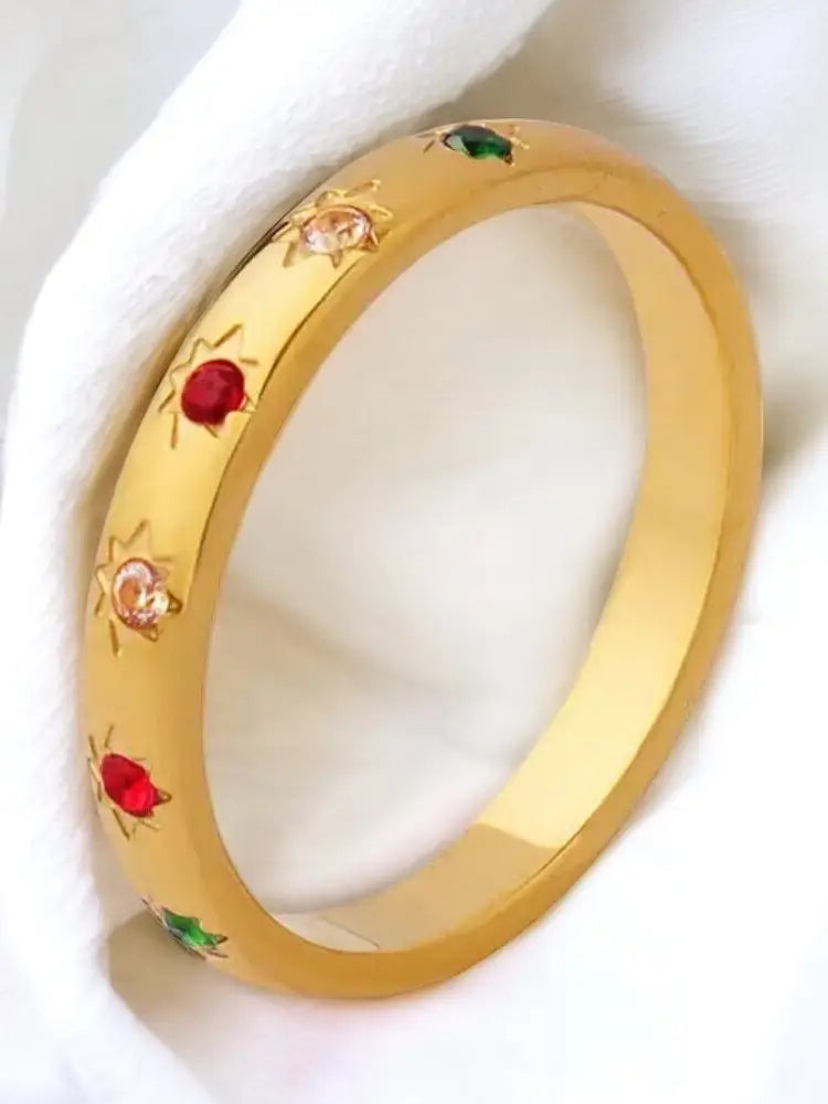 Multi Gem Ring