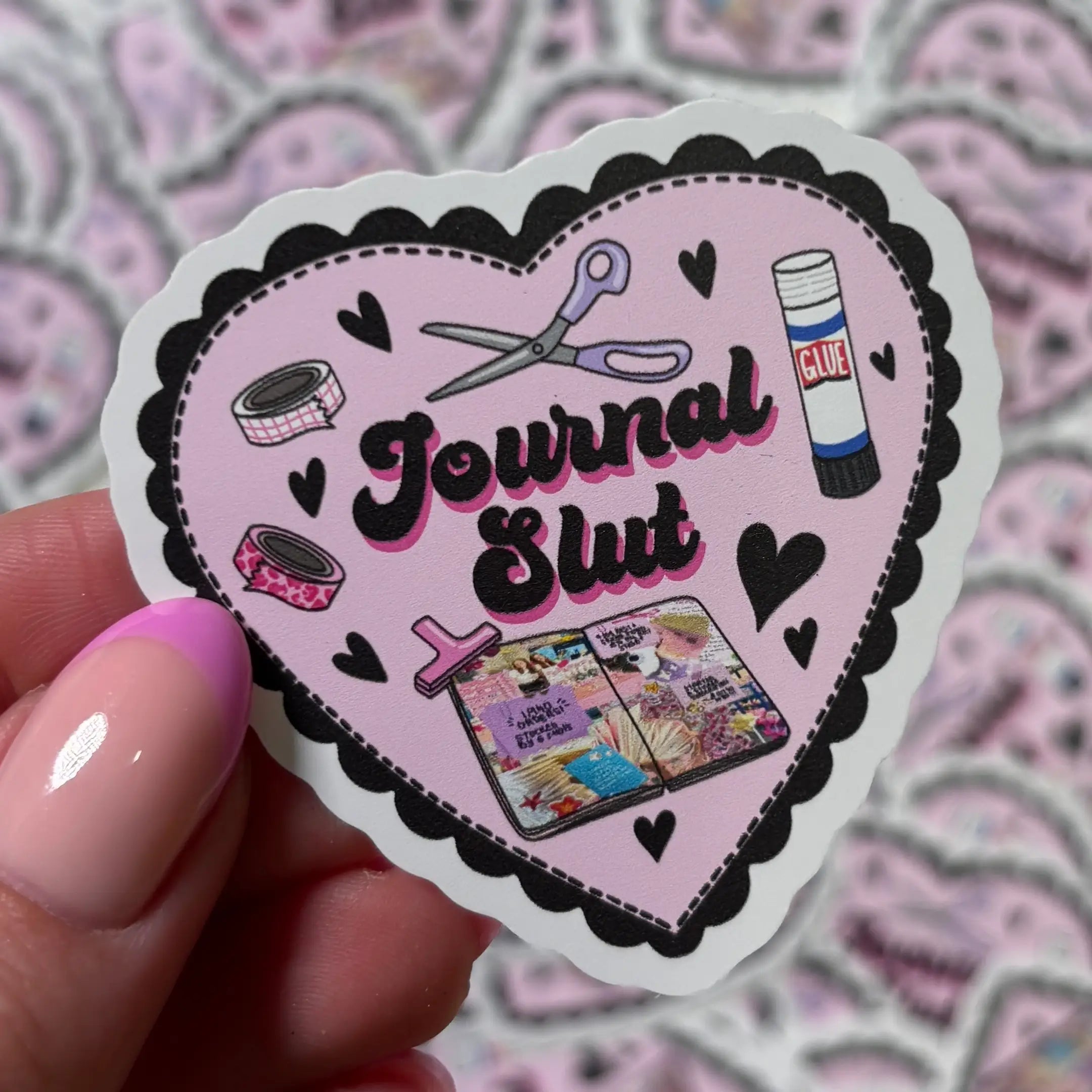 Journal Slut Sticker