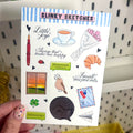 Little Joys A6 Sticker Sheet
