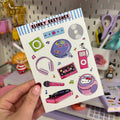 Music Lover A6 Sticker Sheet