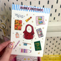 Slinky’s Bag A6 Sticker Sheet