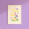 Dilly Dally Print