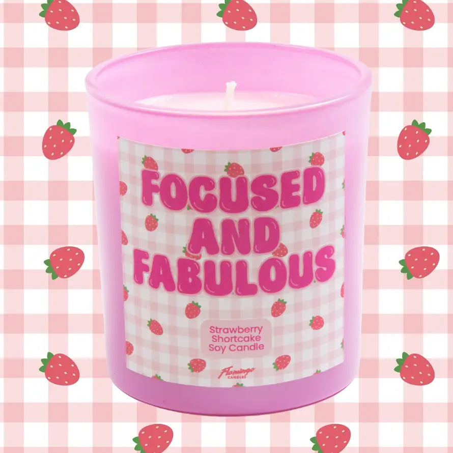 Focused & fabulous Candle