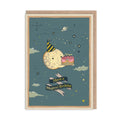 Have a magical Birthday Moon Card