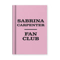 Sabrina Carpenter Fan Club Notebook