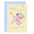 Birthday Little Lamb Pyscho Card