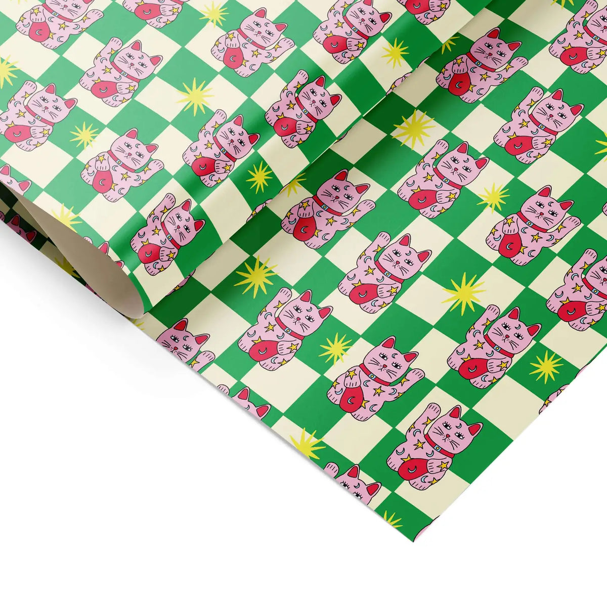 Lucky Cat Gift Wrap