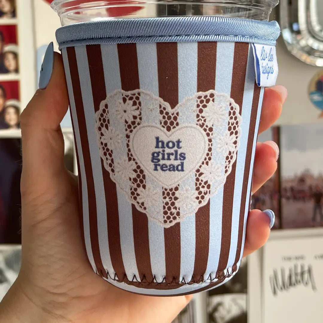 Hot Girls Read Drink Sleeve