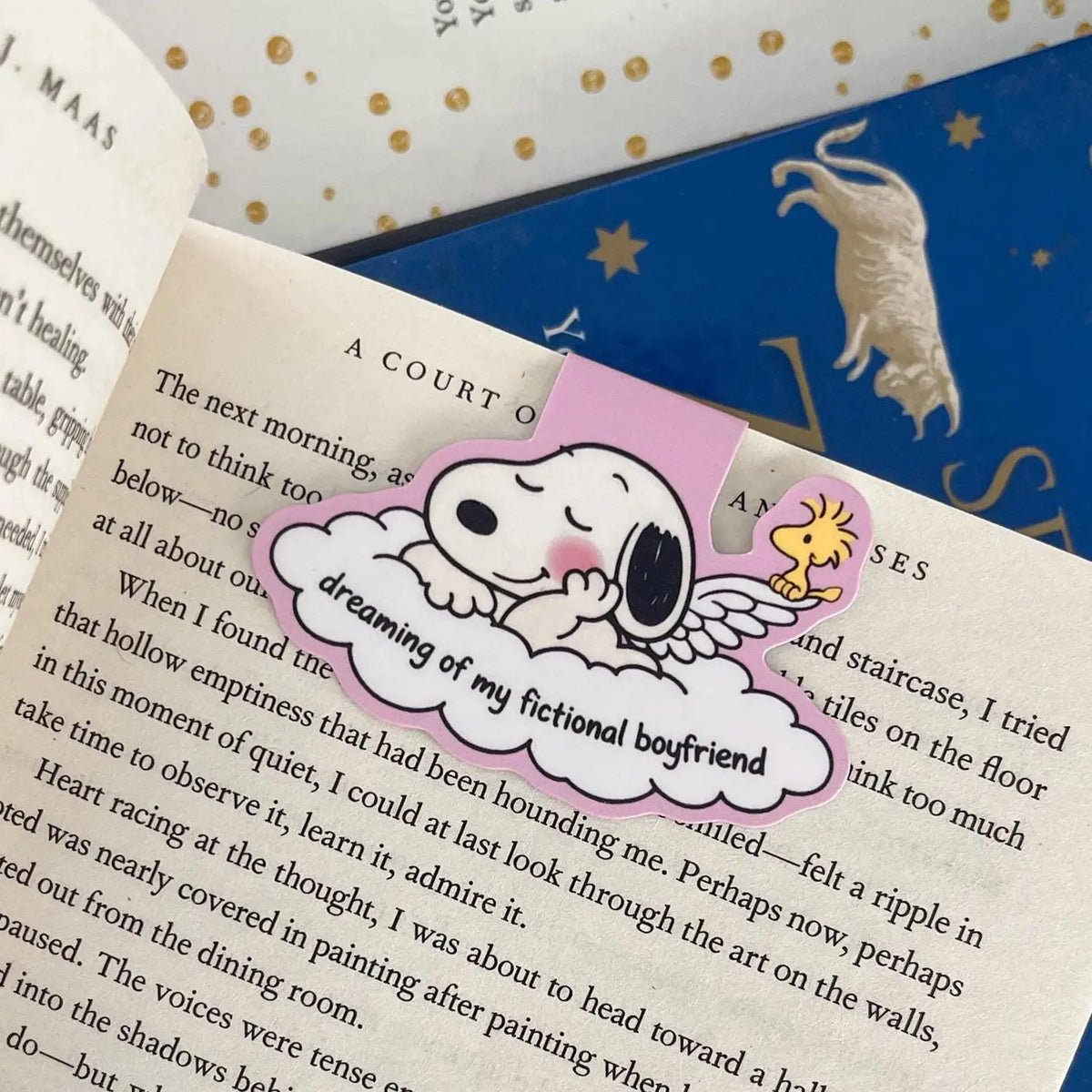 Snoopy fictional boyfriend Magnetic Bookmark