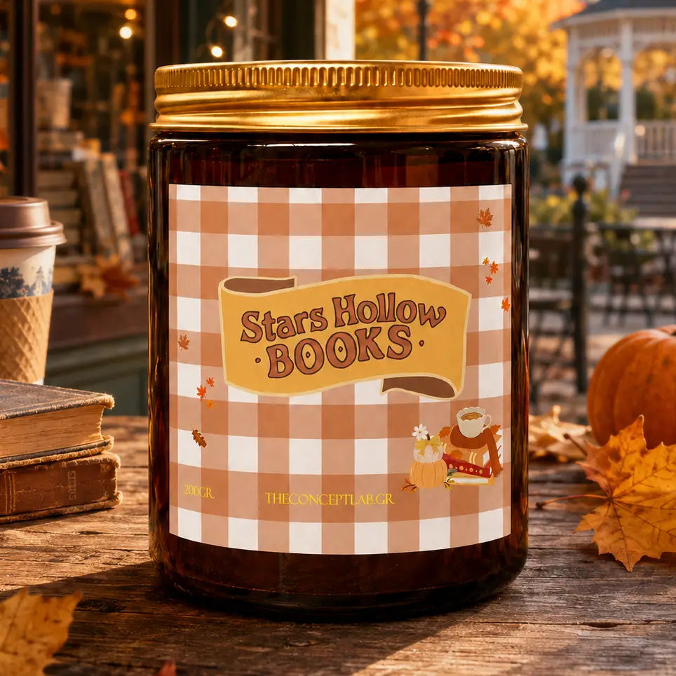 Stars Hollow Books Candle