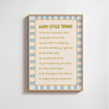 Happy little things Print