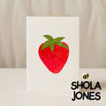 Strawberry smile Card