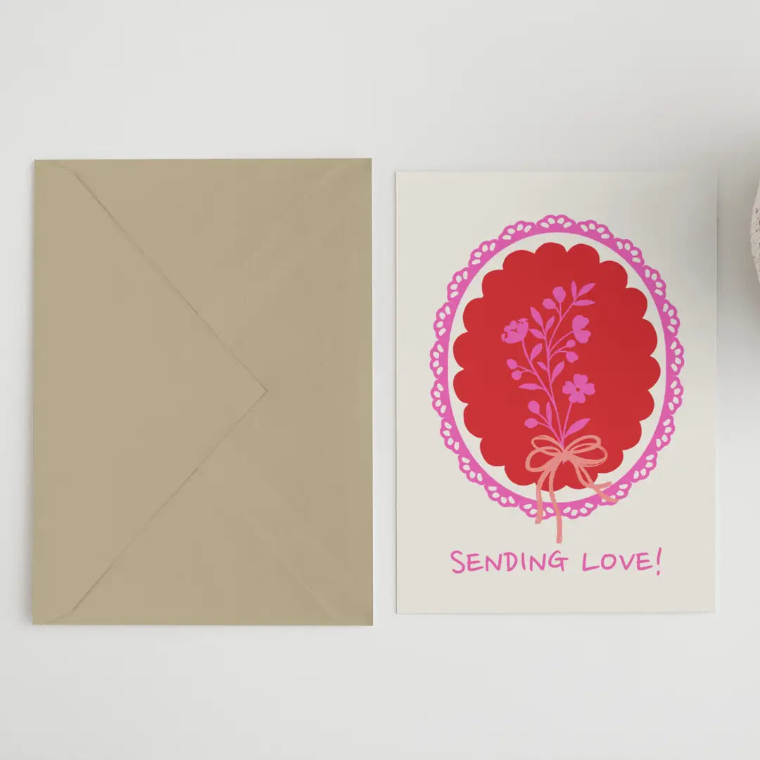 Sending Love Card