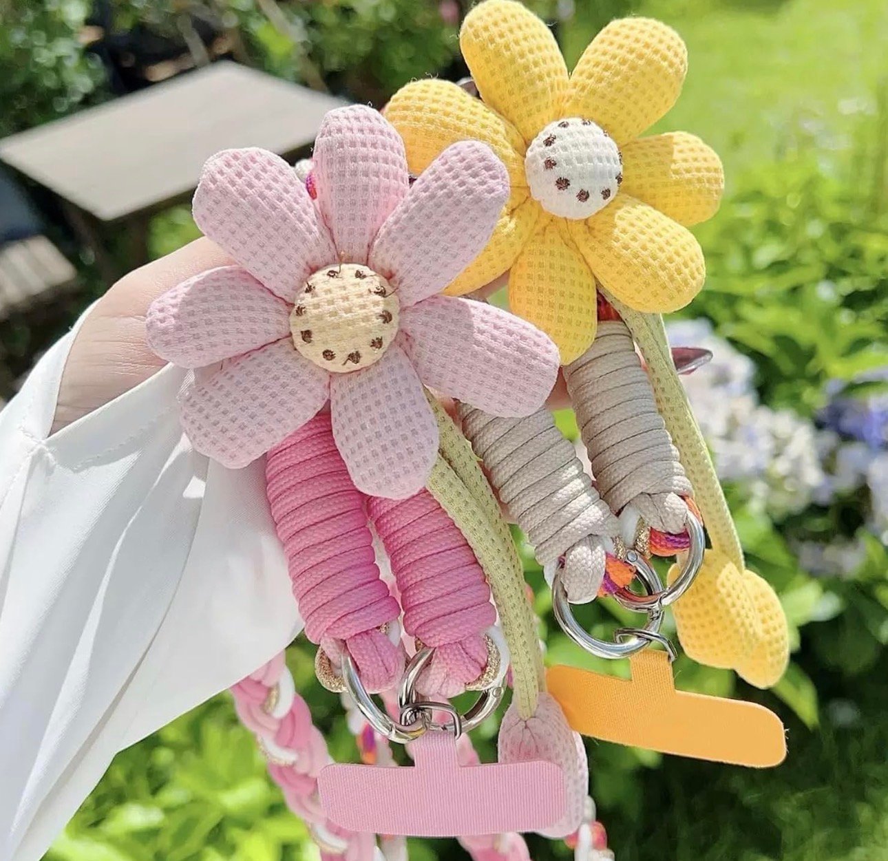 Flower Crochet Phone Lanyard 🌼