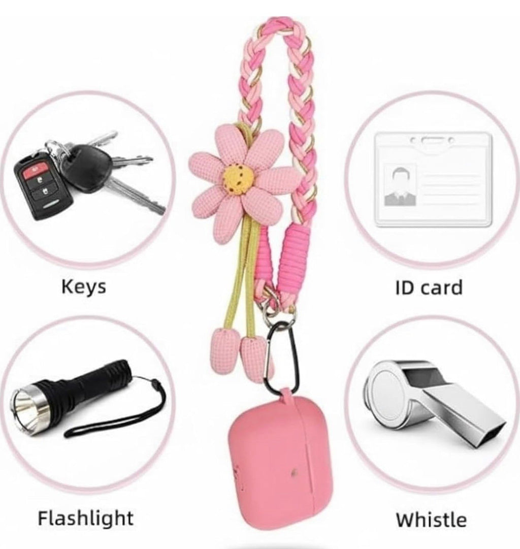 Flower Crochet Phone Lanyard 🌼