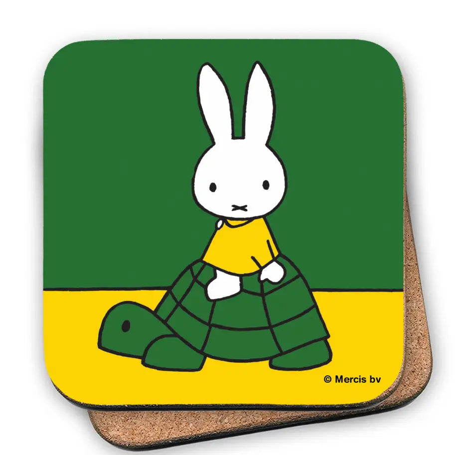 Miffy on tortoise Coaster