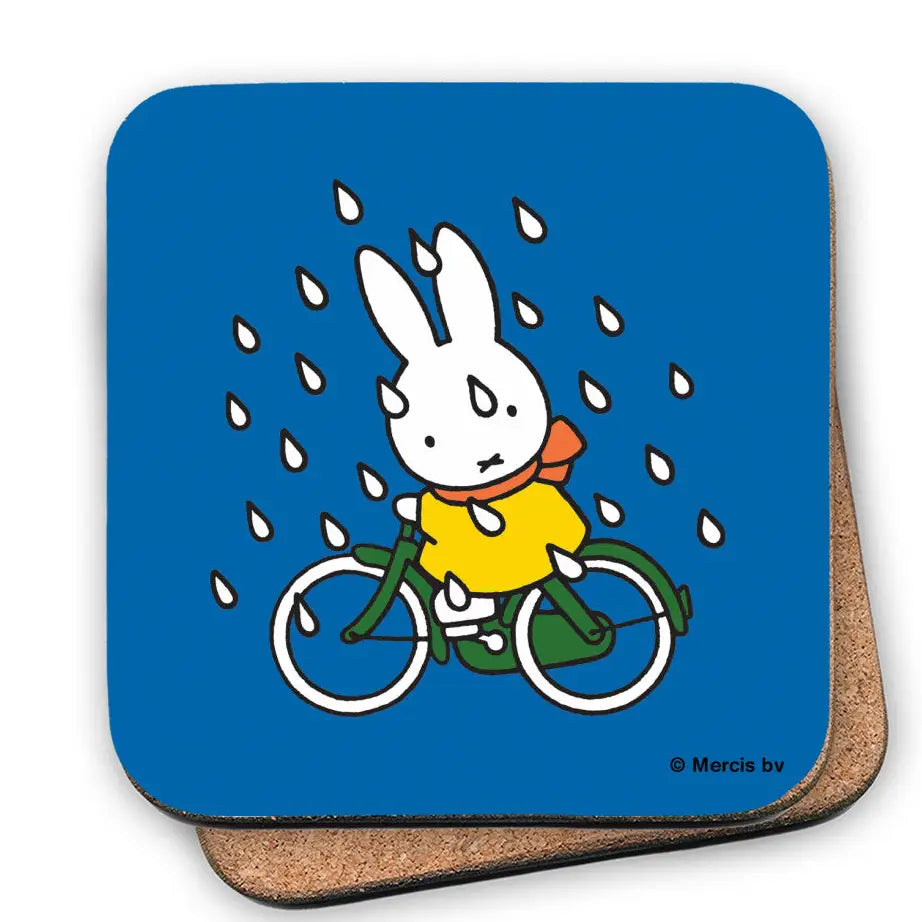 Miffy on a bike Coaster