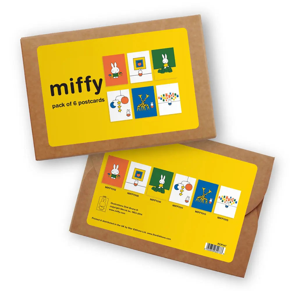 Miffy Postcard Pack - Set 1