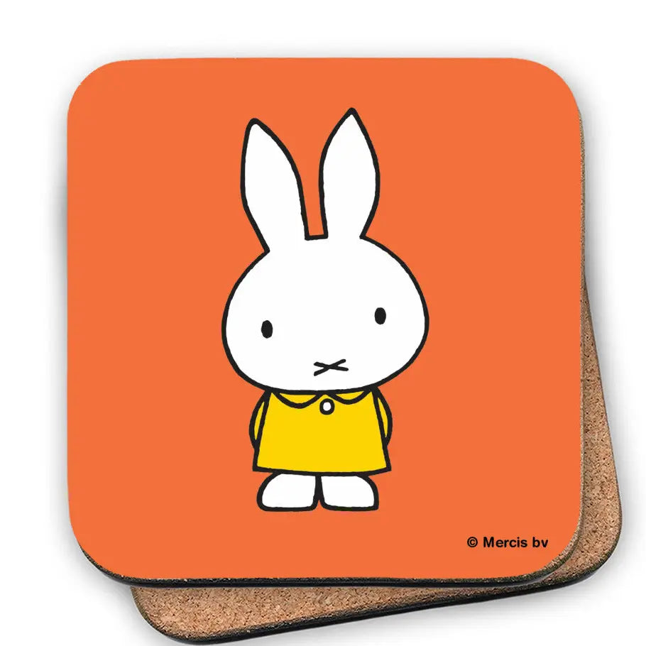 Miffy in Yellow dress Coaster