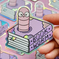 Book Worm Sticker