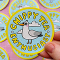 Chippy Tea Sticker