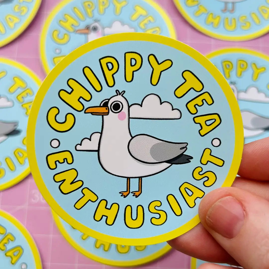 Chippy Tea Sticker