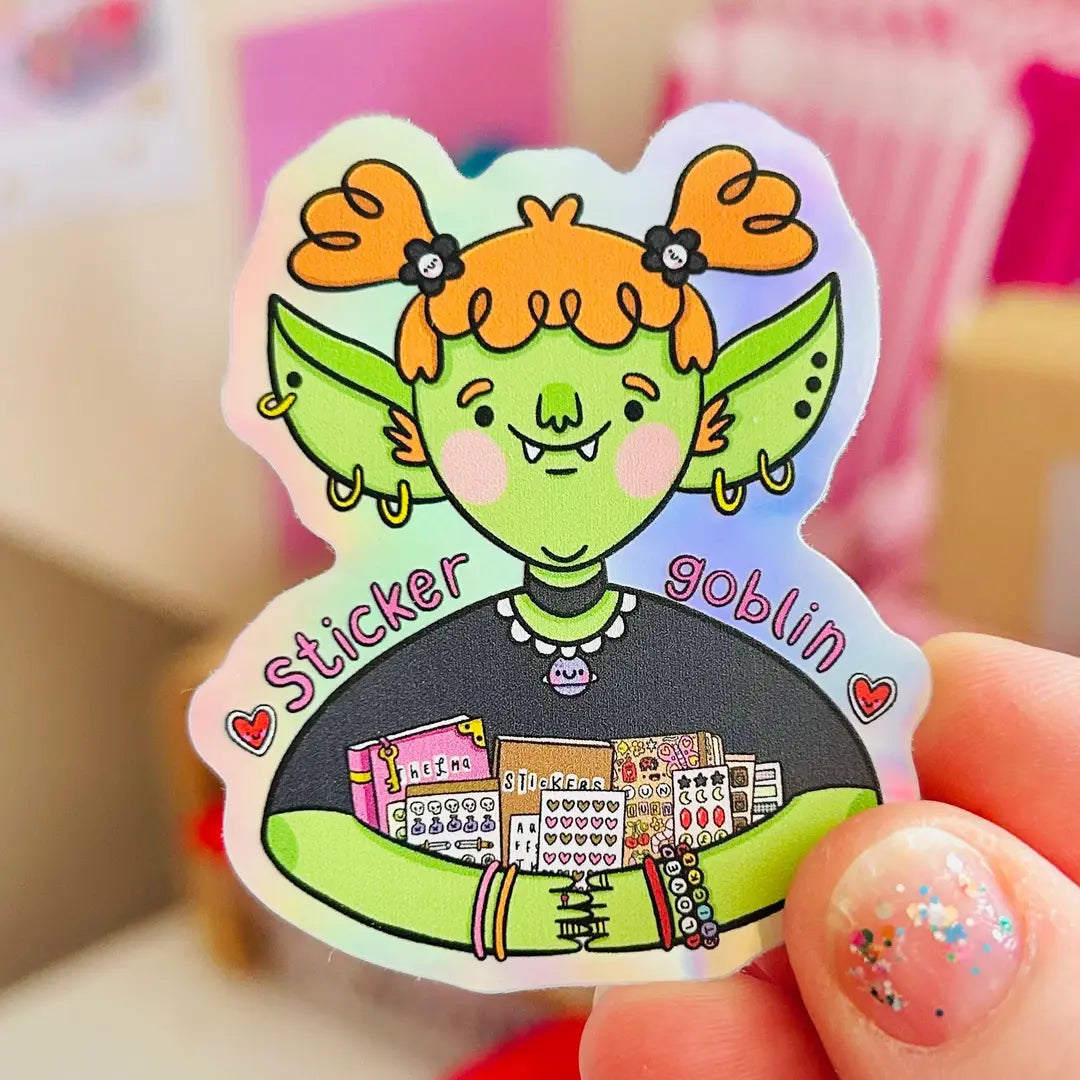 Sticker Goblin Holographic sticker