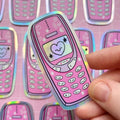 Y2k phone sticker