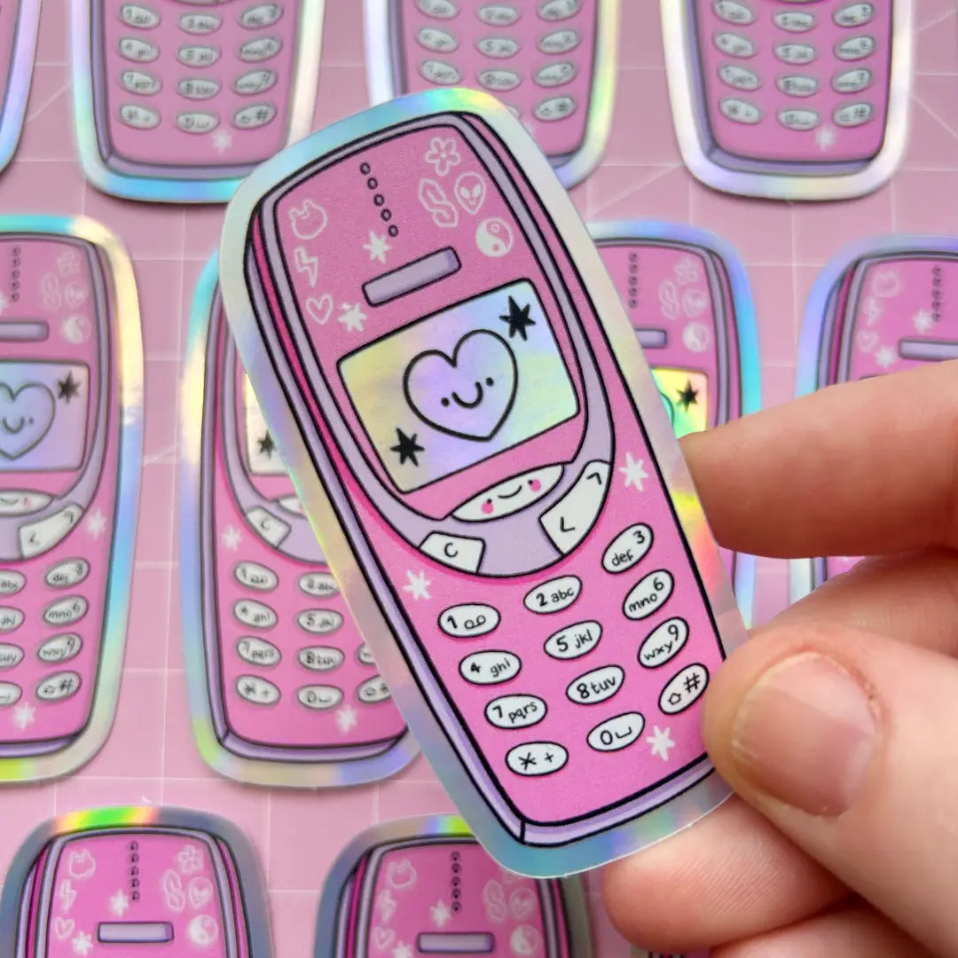 Y2k phone sticker