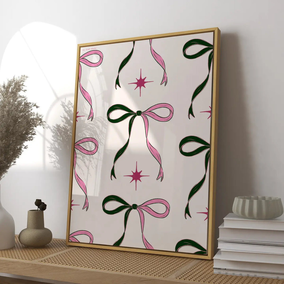 Wicked Bow Print