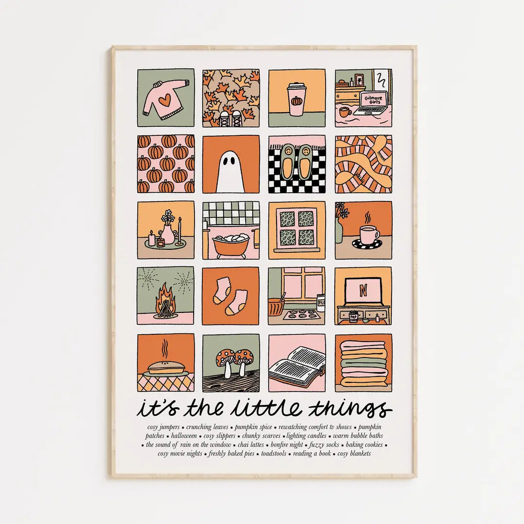 Little things; Autumn Edition Print