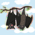 Bats Sticker
