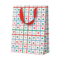 Heart Grid Medium Gift Bag
