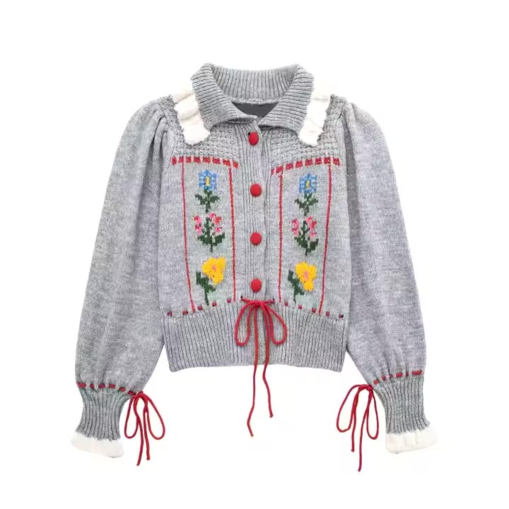 ‘Secret garden’ cardigan