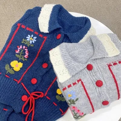 ‘Secret garden’ cardigan