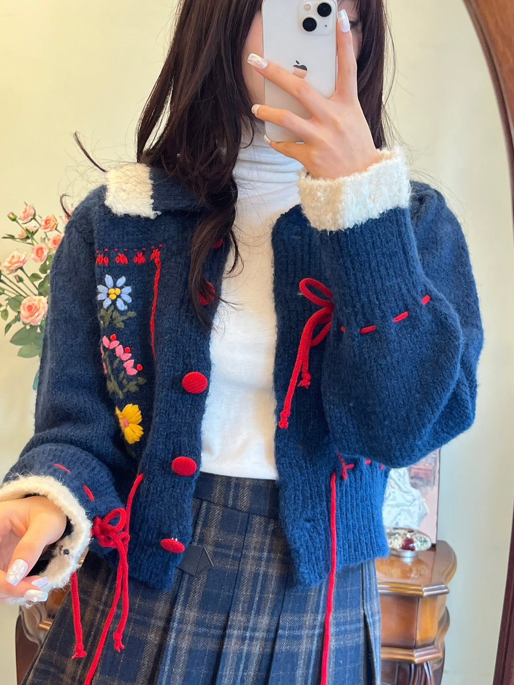 ‘Secret garden’ cardigan