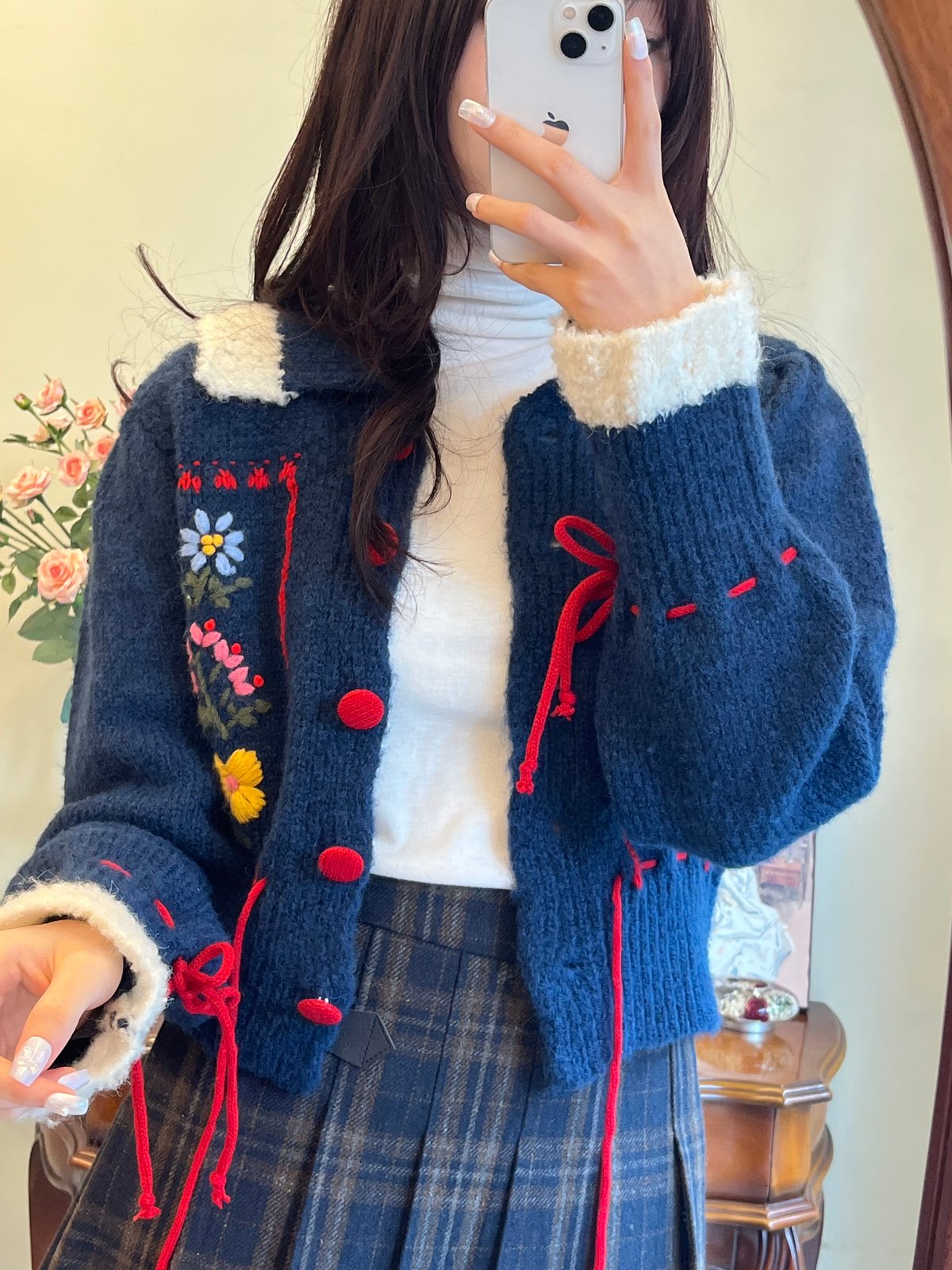 ‘Secret garden’ cardigan