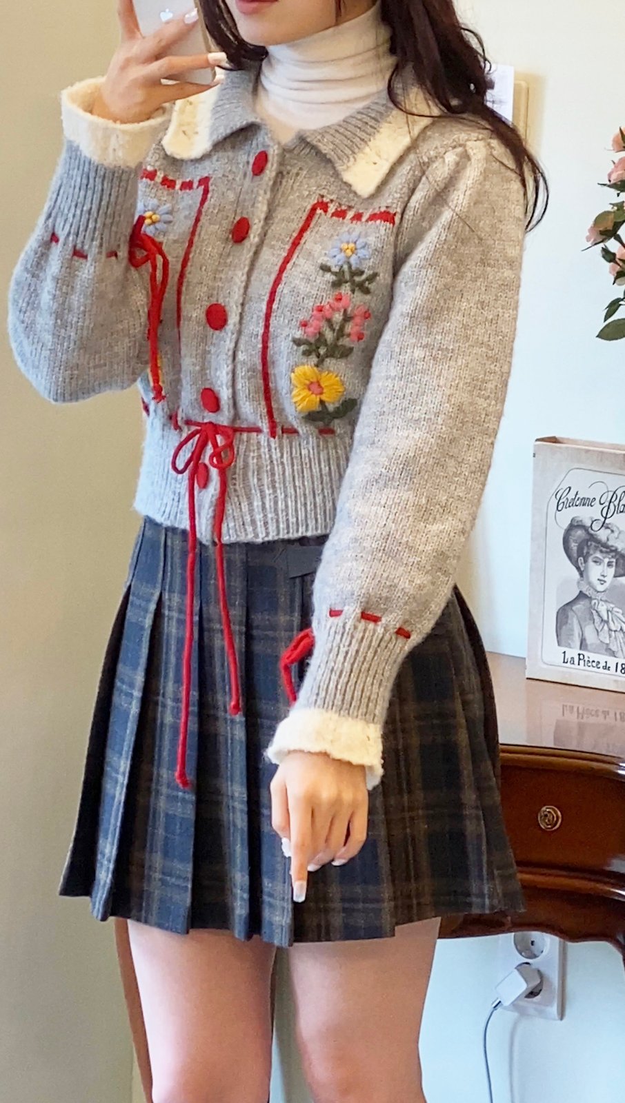 ‘Secret garden’ cardigan