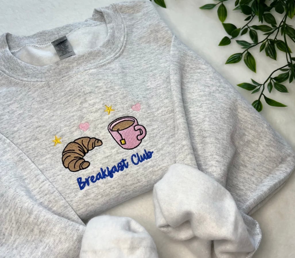 Breakfast club sweatshirt ☕️🥐