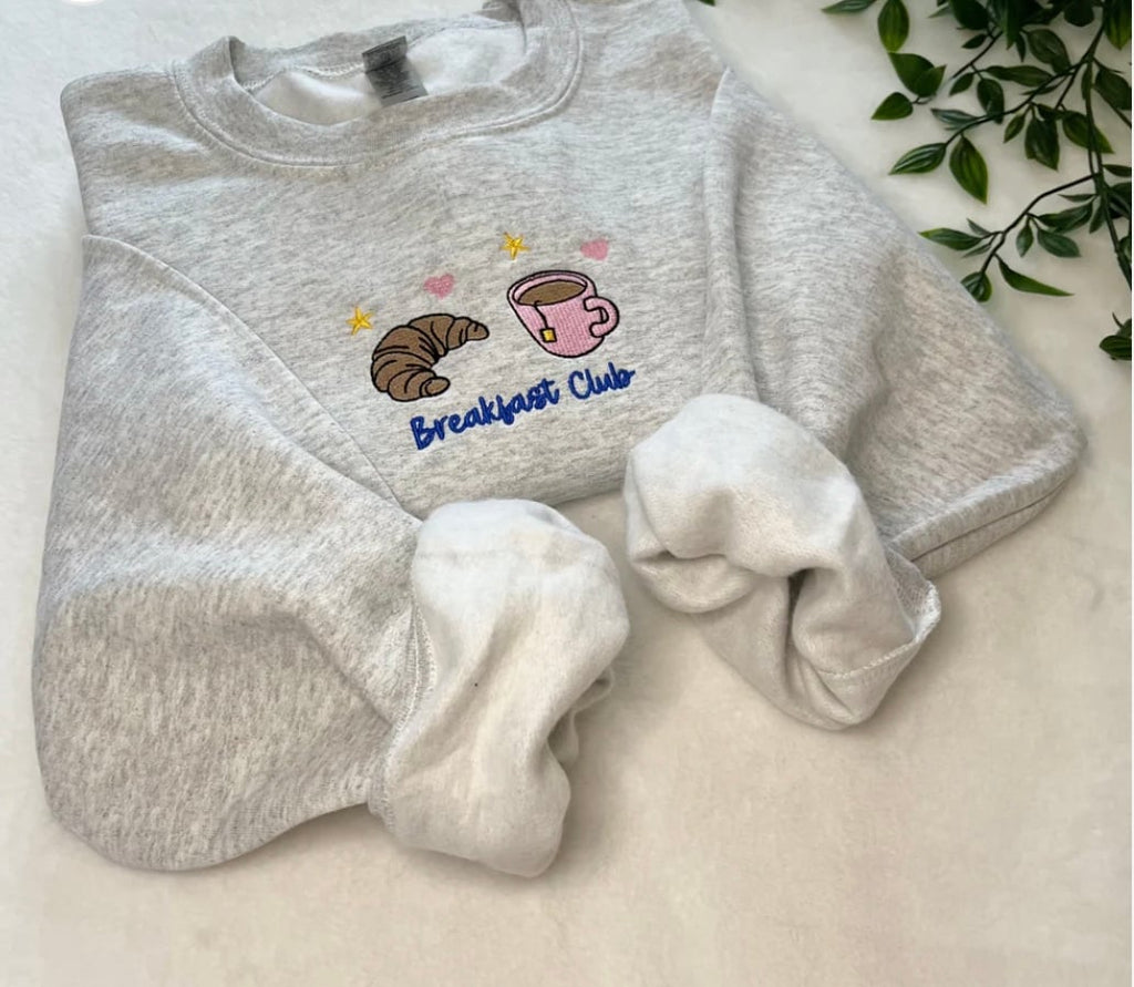 Breakfast club sweatshirt ☕️🥐