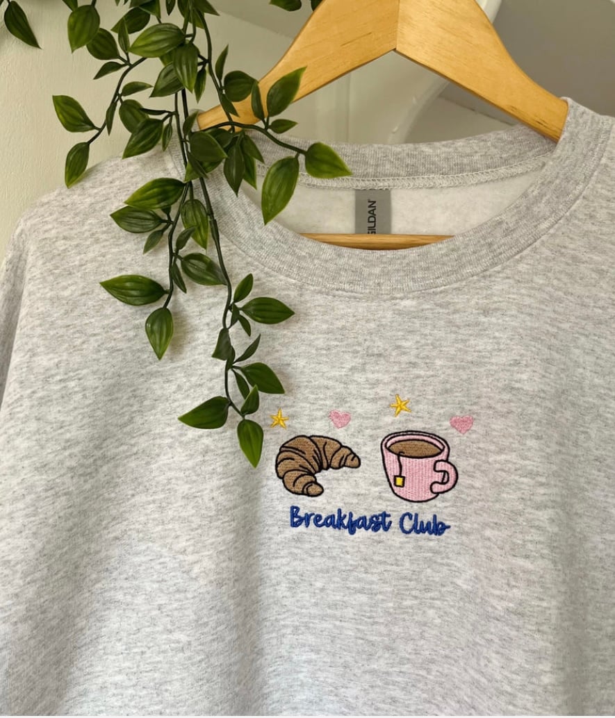 Breakfast club sweatshirt ☕️🥐