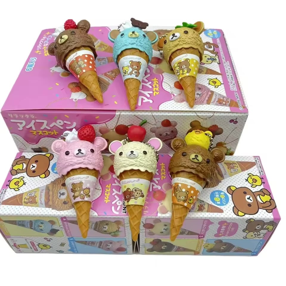 Rilakkuma Ice Cream Cone Blind Box 🍦