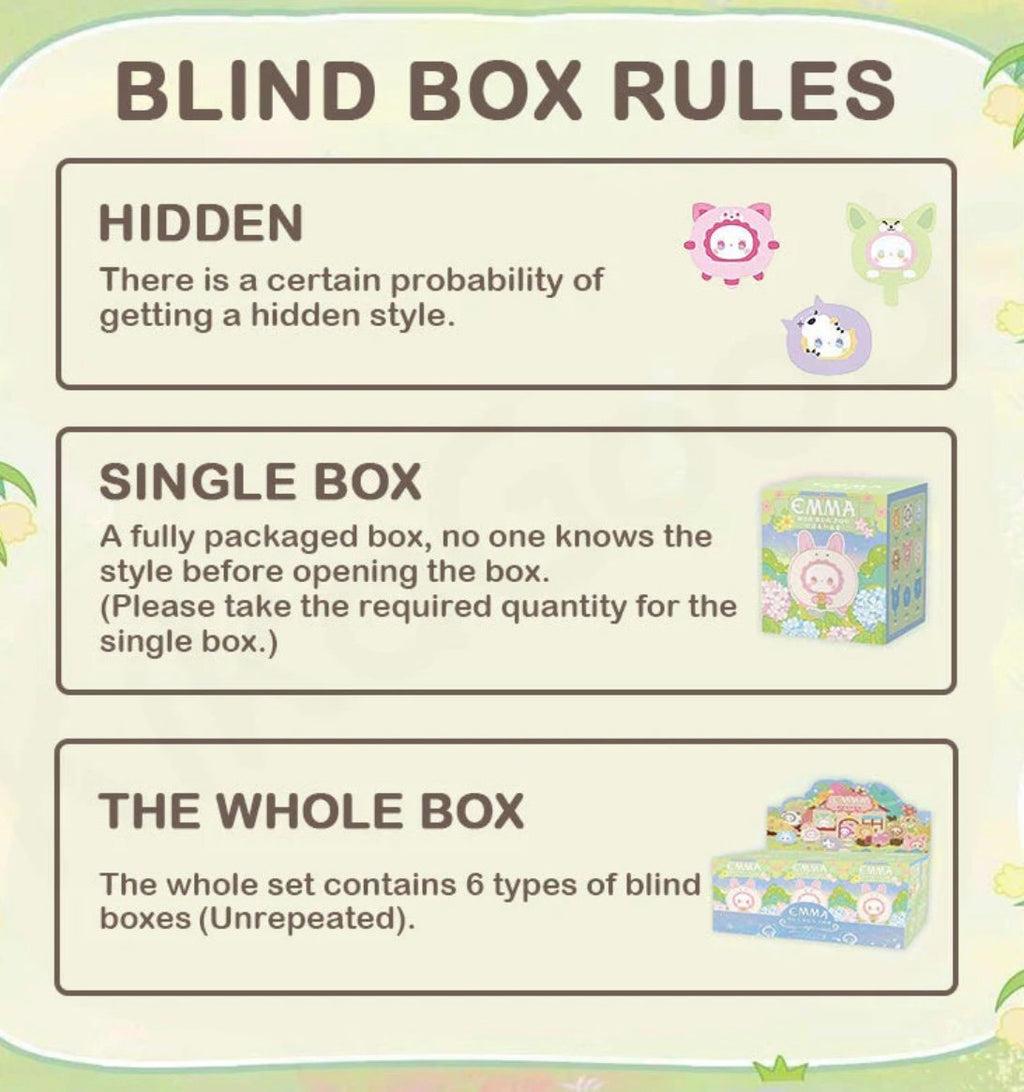 Emma Run Run Zoo Blind Box 🐯🐨🐼🐒🦁🐻