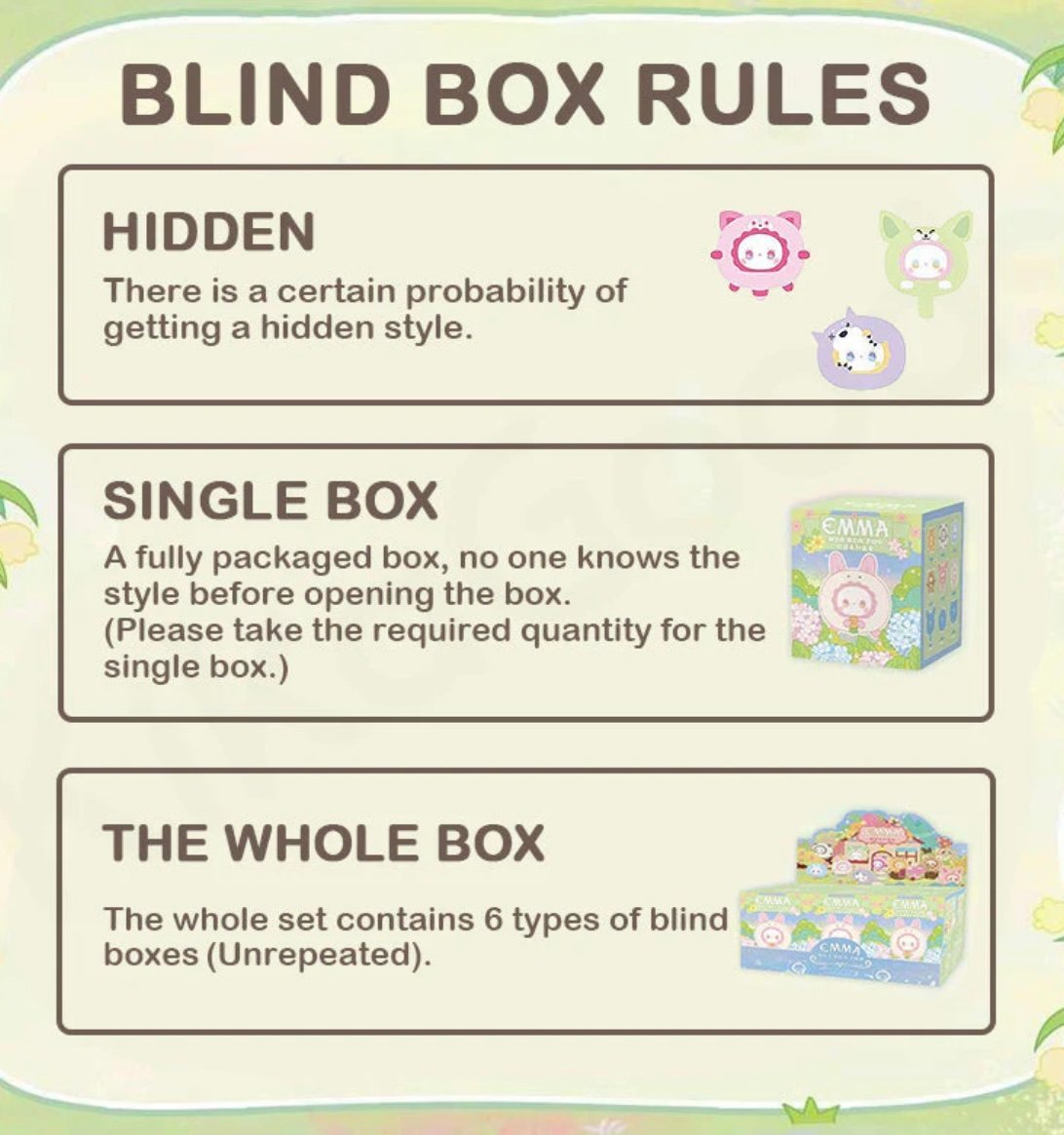 Emma Run Run Zoo Blind Box 🐯🐨🐼🐒🦁🐻