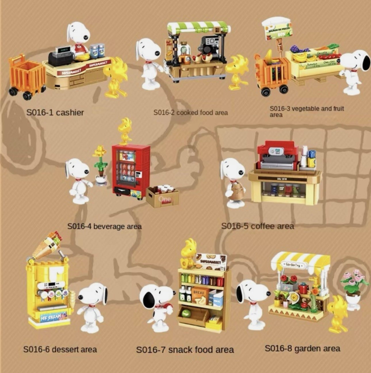 Snoopy Super Market Blind Box 🛒