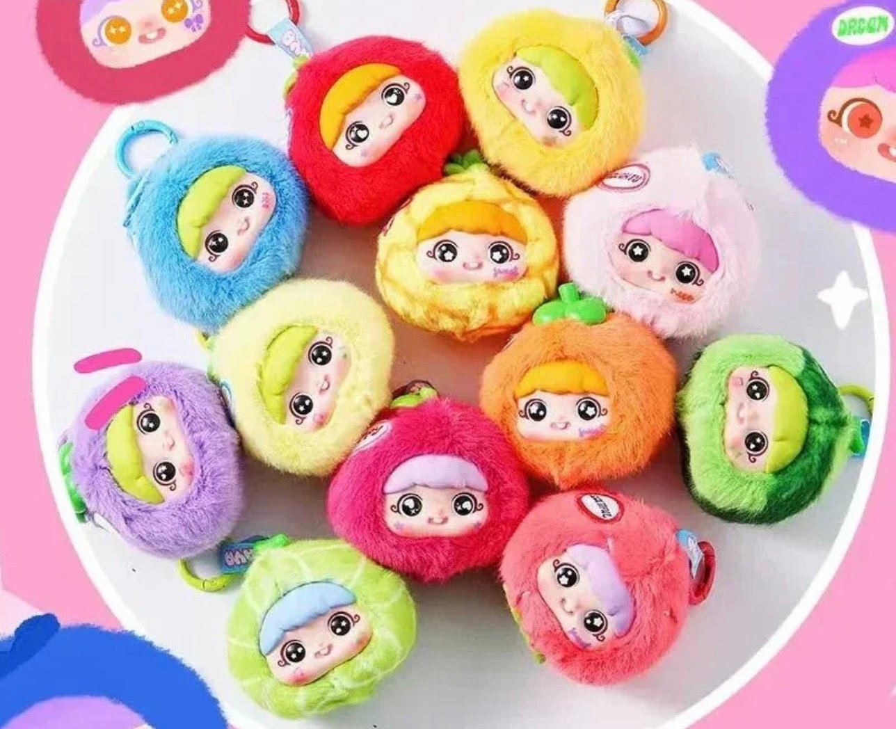 Baby Three Yaya Fun Fruit Series Blind Box🍑🍓🍎🍒